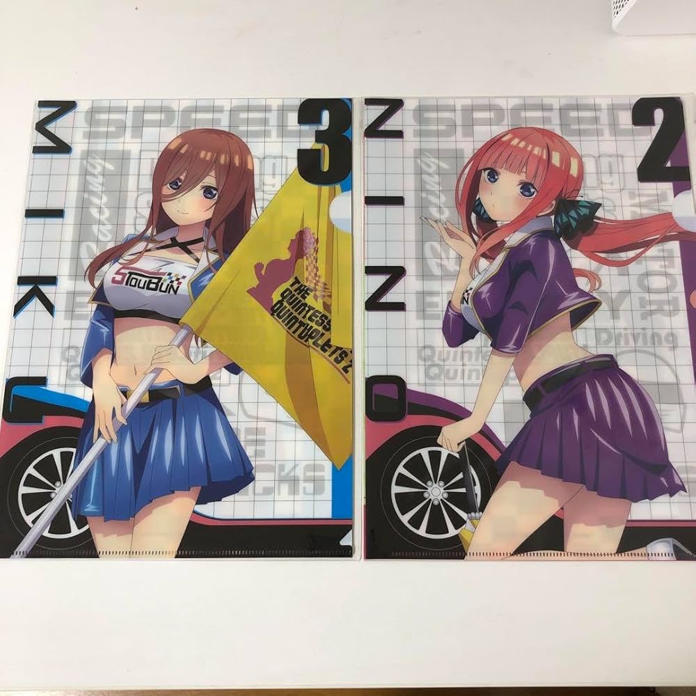 【即購入可】 五等分の花嫁 ドンキ クリアファイルセット(レースクイーン) Amazon.co.jp: 五等分の花嫁 ドンキ ドン・キホーテ クリア